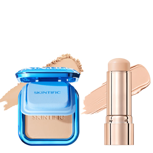 Smooth Cover Base Makeup SET for Full Coverage, Blur & Shine Control