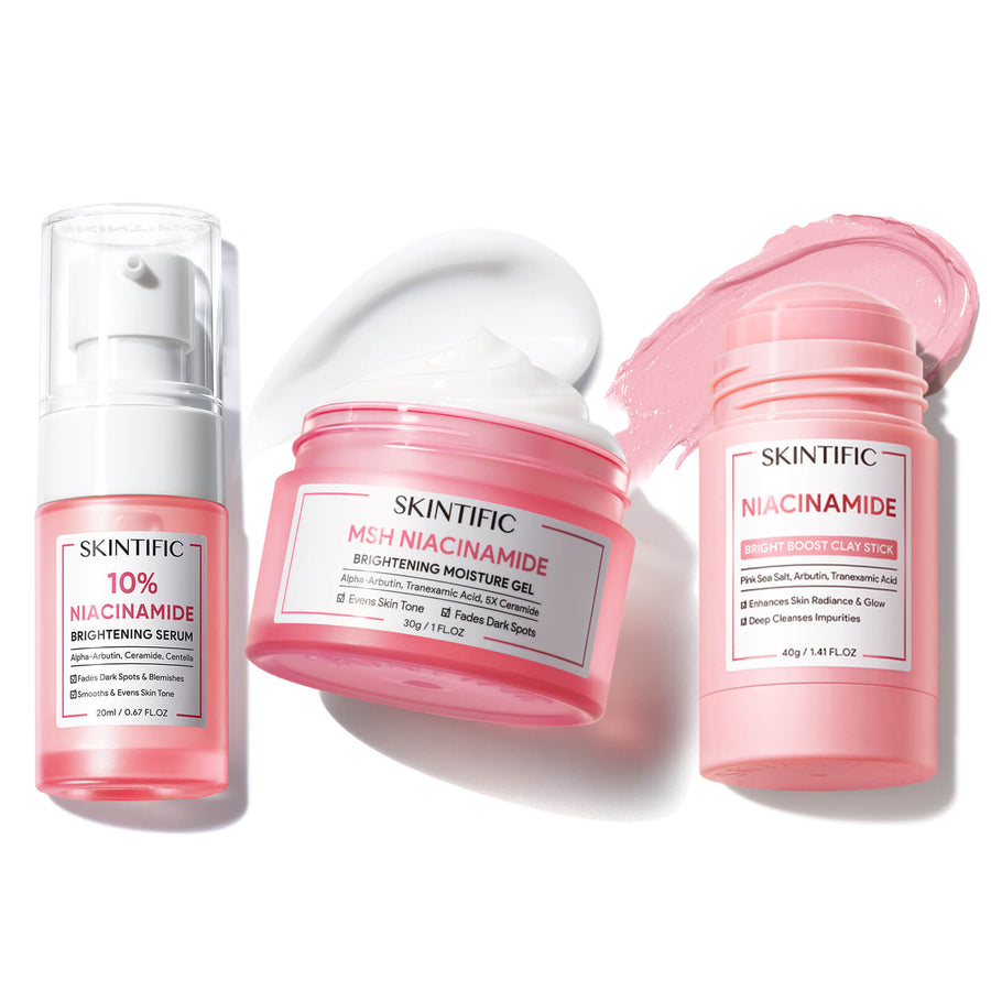 #Color_3-Step Brightening Routine