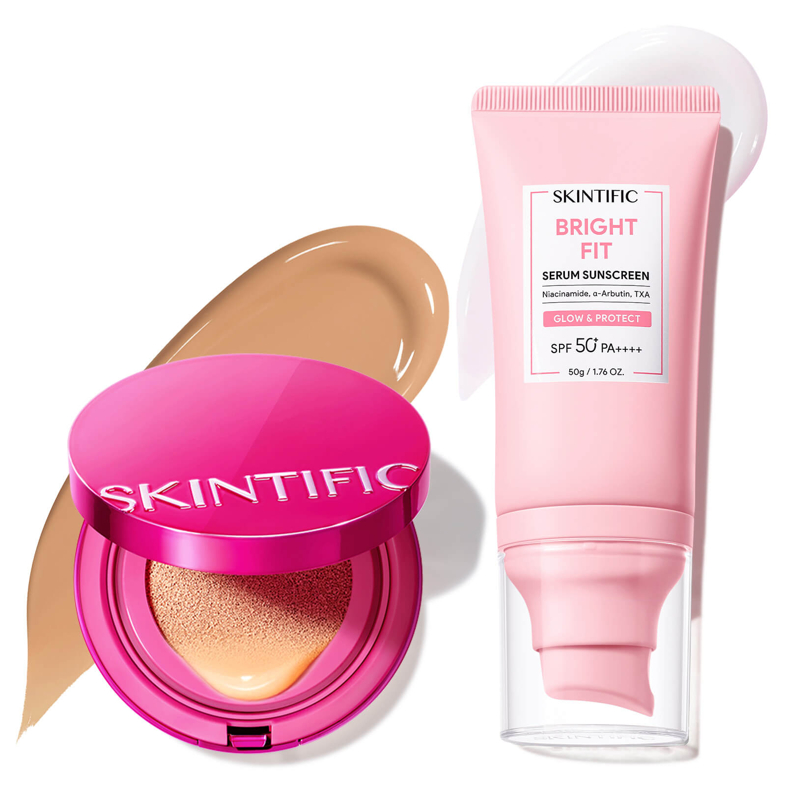 Brightening Sunscreen and Glow Cushion Set