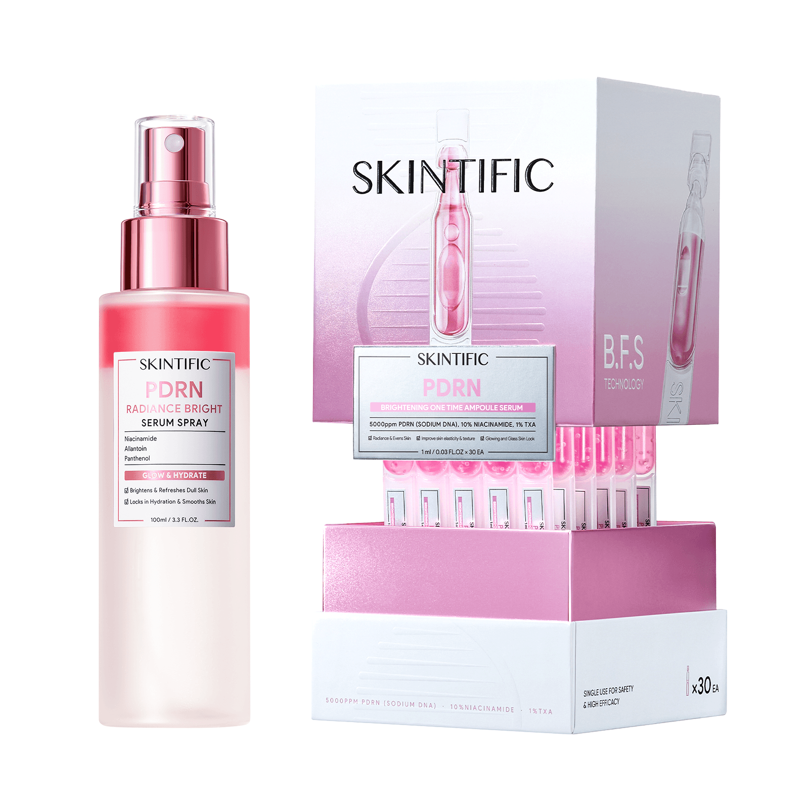 PDRN Glow Refresh Ampoule Set