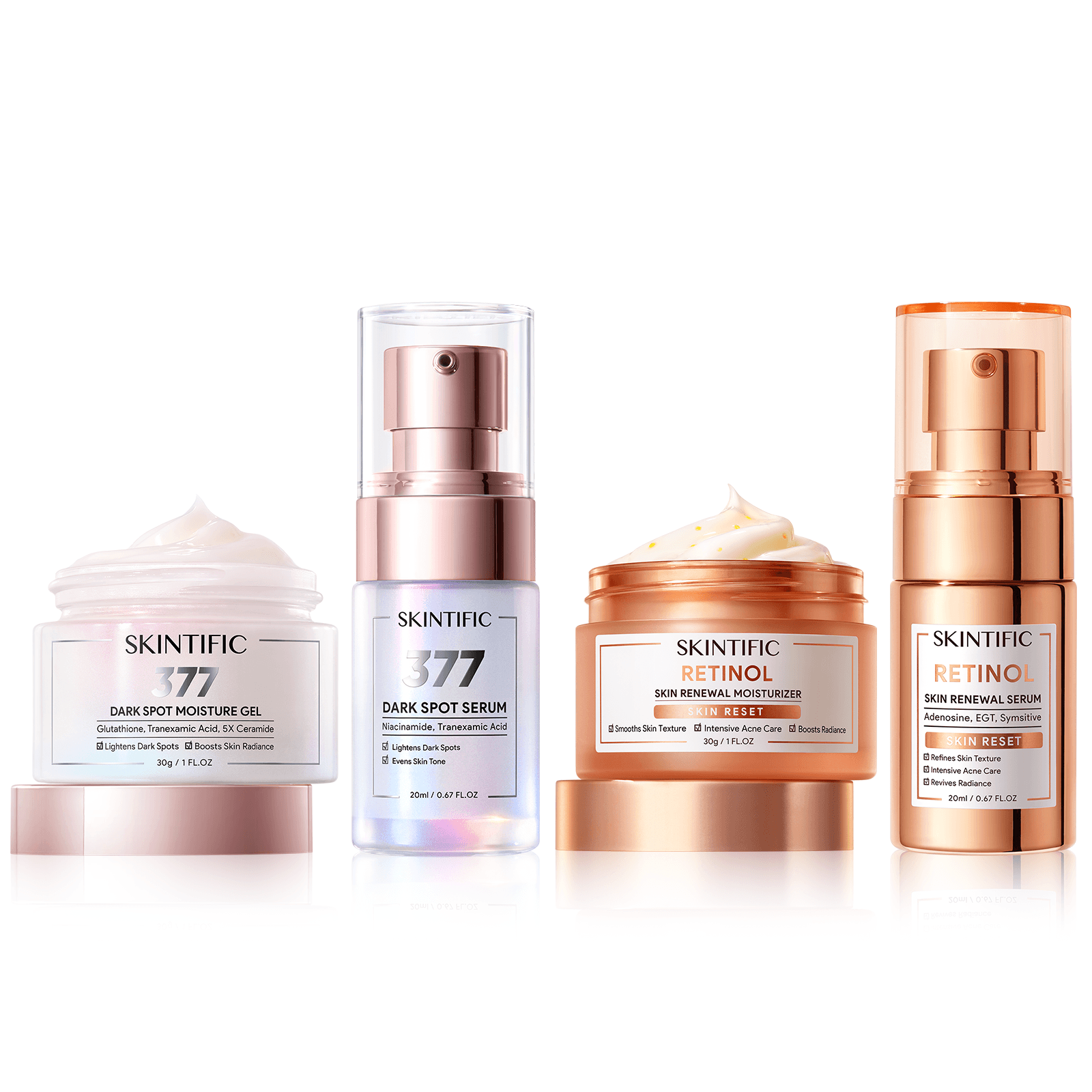 Dark Spot & Retinol Skin Renewal Routine Set