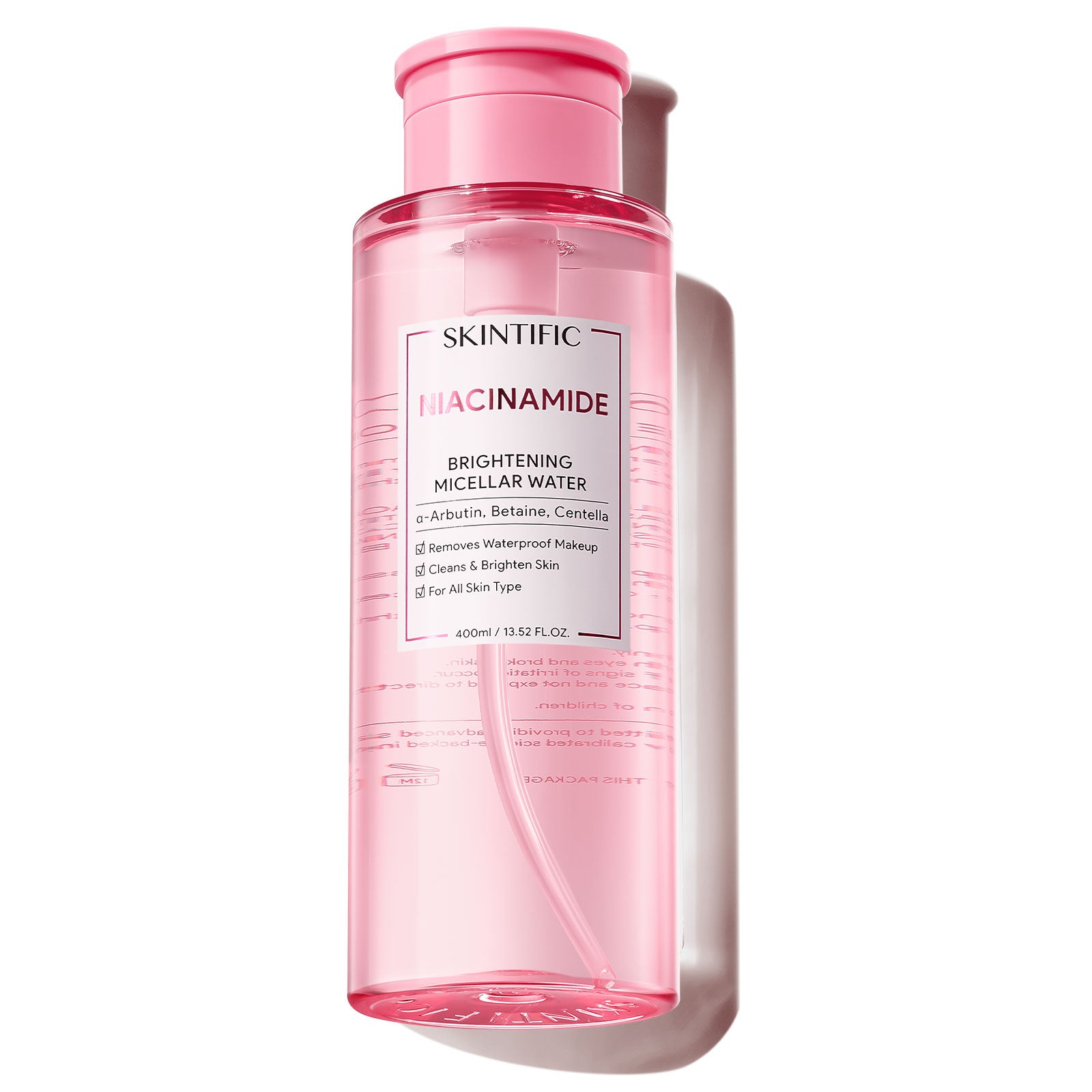 Niacinamid Mizellenwasser Aufhellender Make-up-Entferner