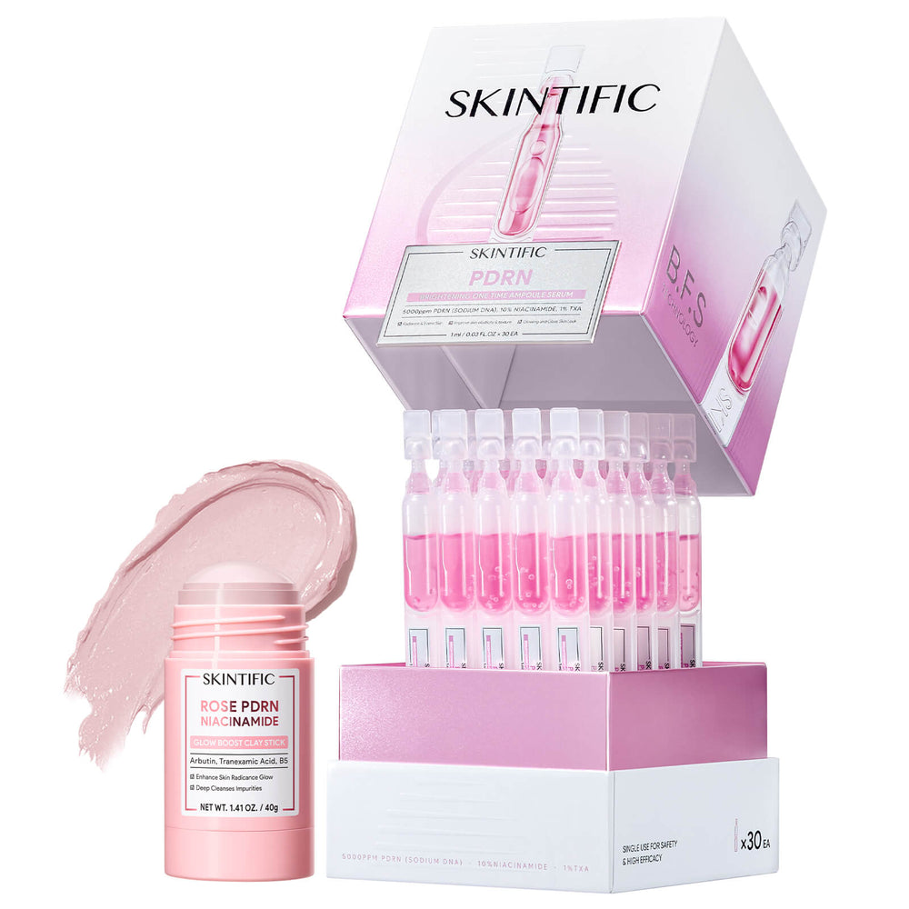 Rose PDRN Niacinamid Glow Boost Tonerde-Stick