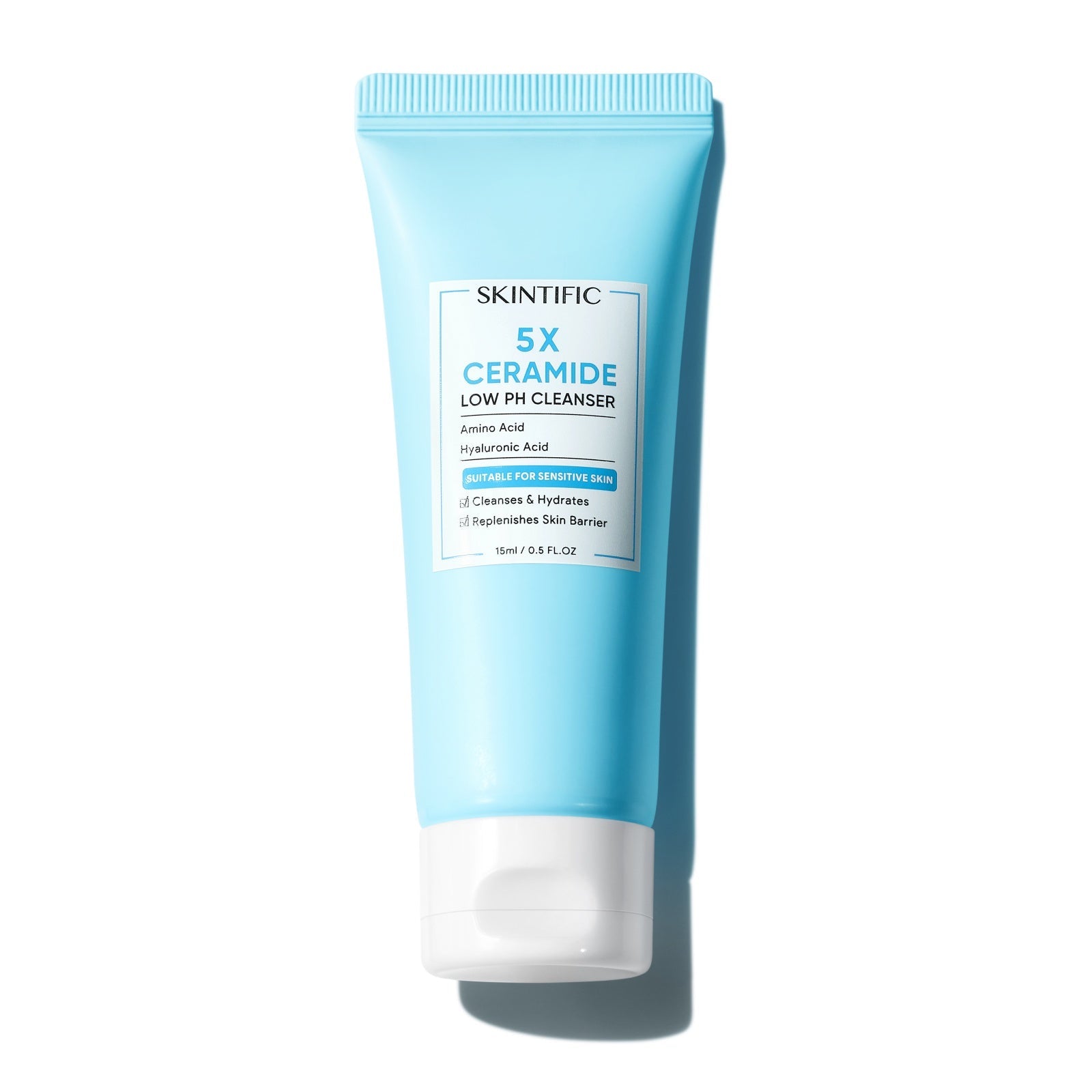 🎁 5X Ceramide Low pH Cleanser Facial Wash (Mini Sample) (100% off)