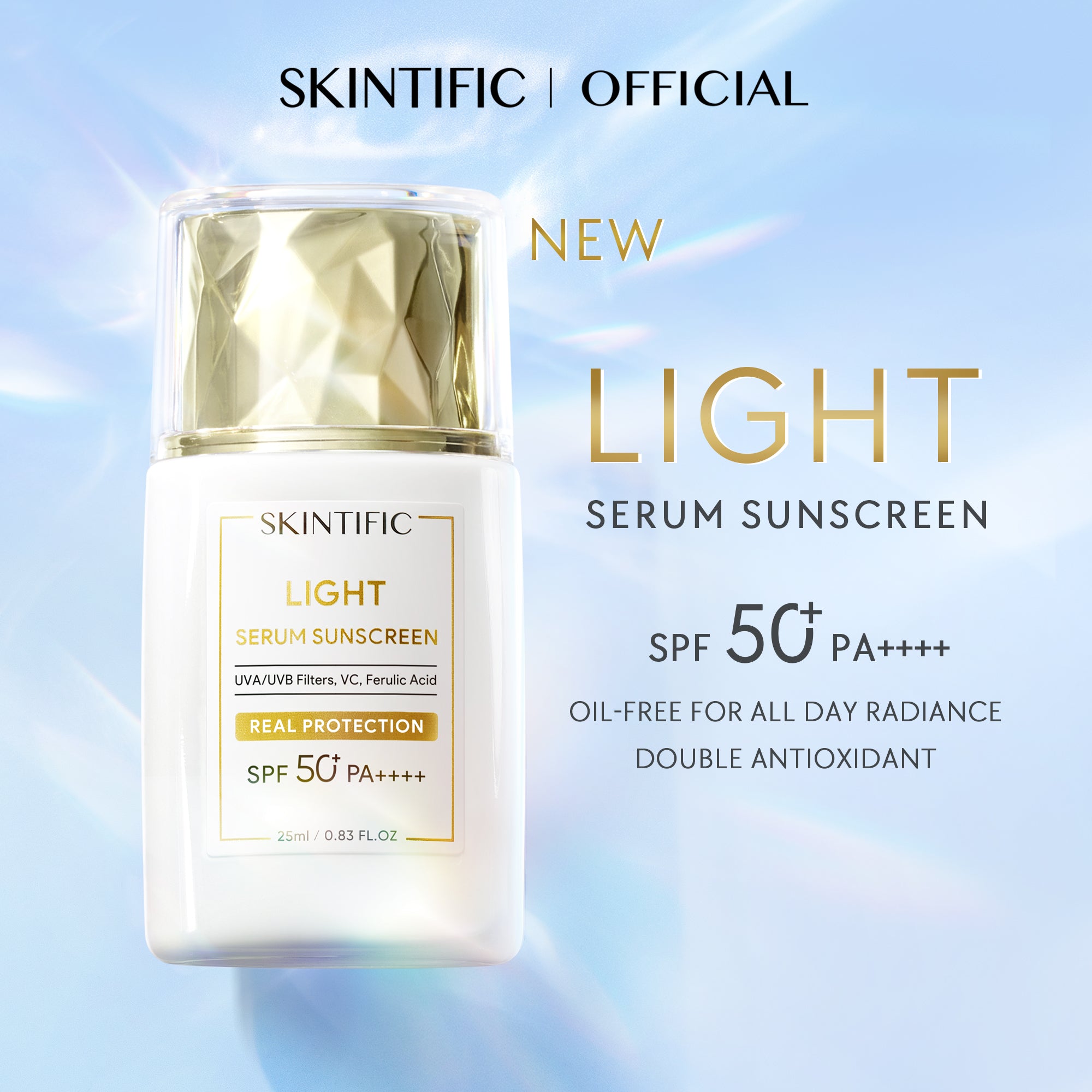 【New Launch】Light Serum Sunscreen SPF50 PA ++++