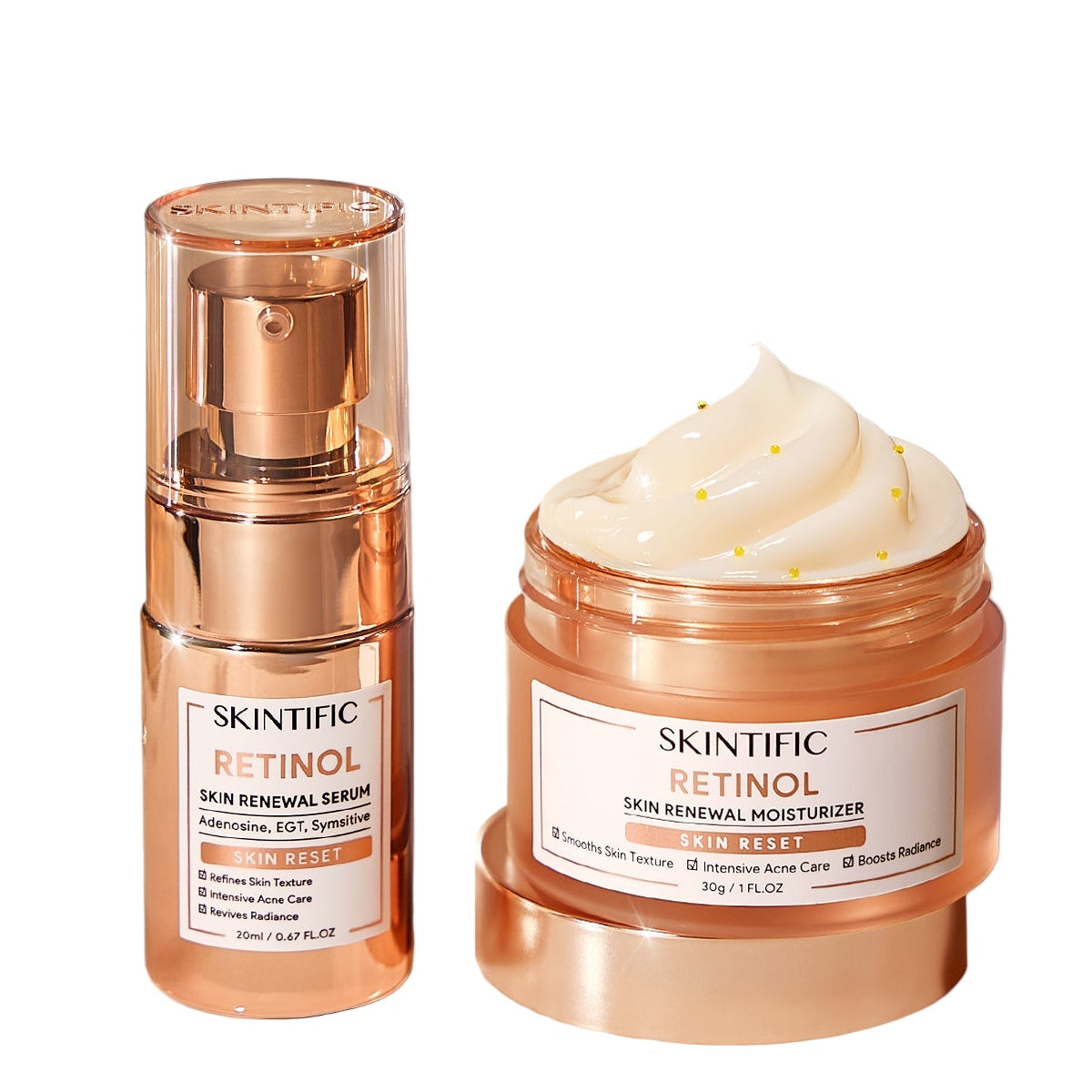 Retinol Skin Renewal Anti Aging Set 2pcs