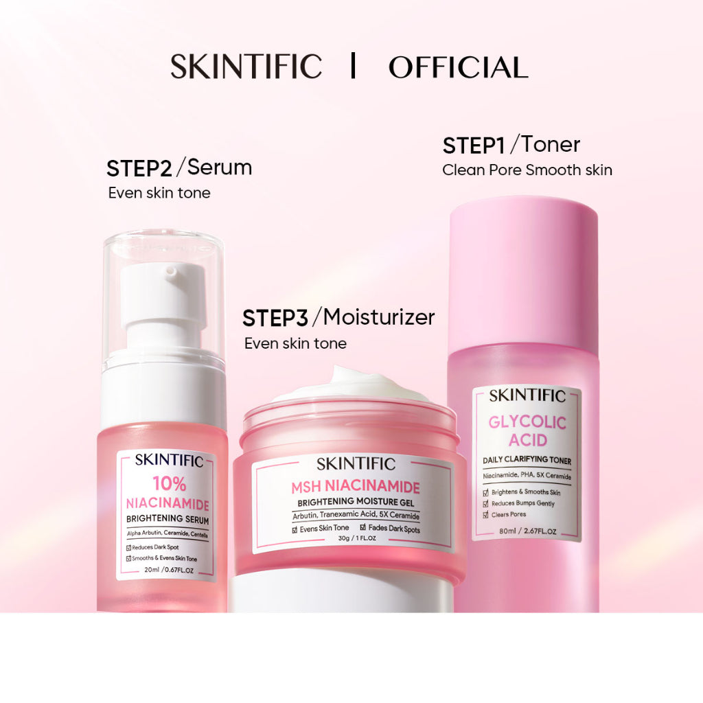 SKINTIFIC 10% Niacinamide Serum Pencerah 20ML