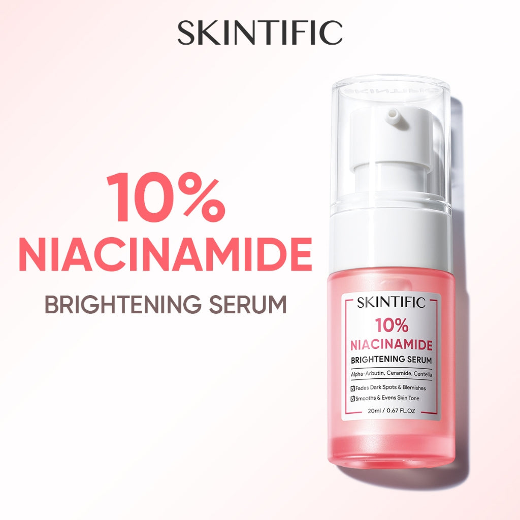 SKINTIFIC 10% Niacinamide Serum Pencerah 20ML