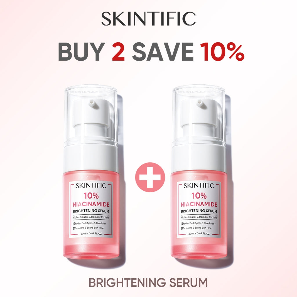 SKINTIFIC 10% Niacinamide Serum Pencerah 20ML