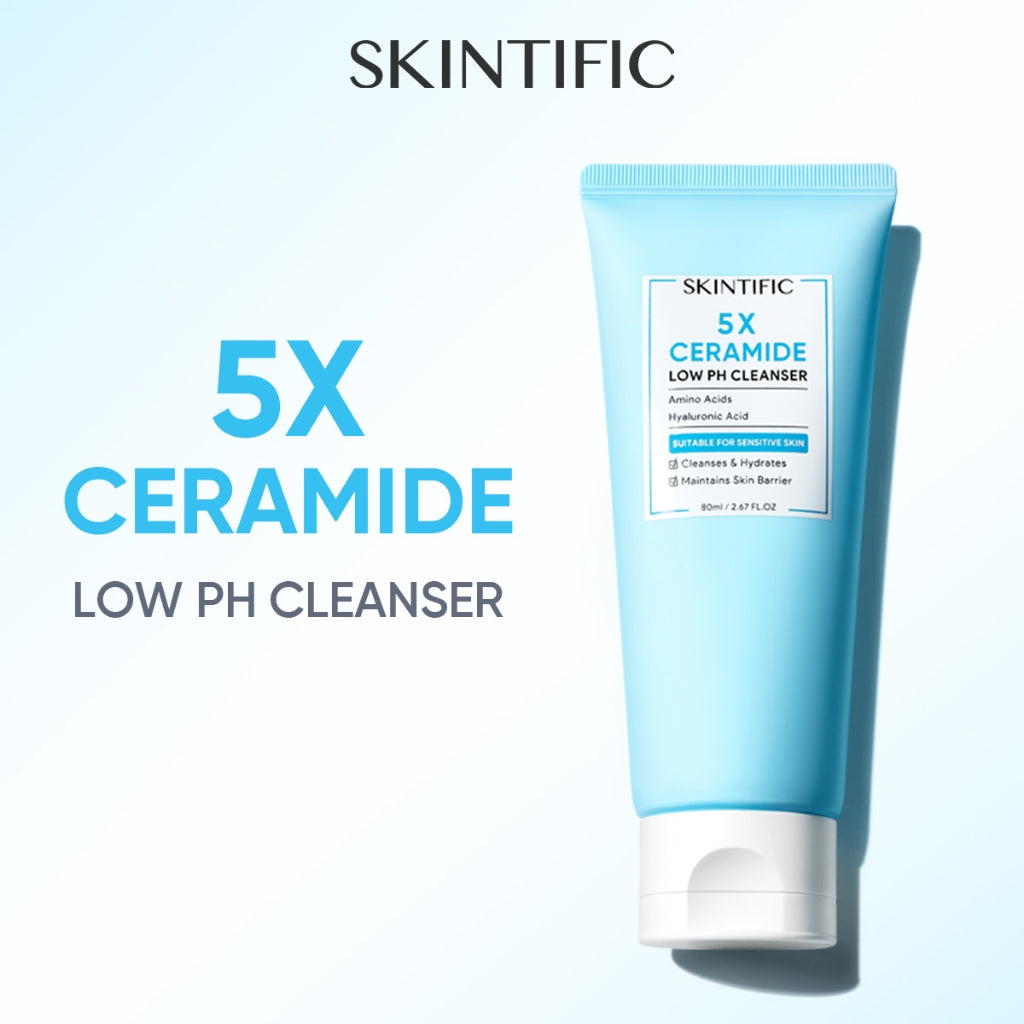 SKINTIFIC 5X Ceramide Low pH Cleanser 80ML