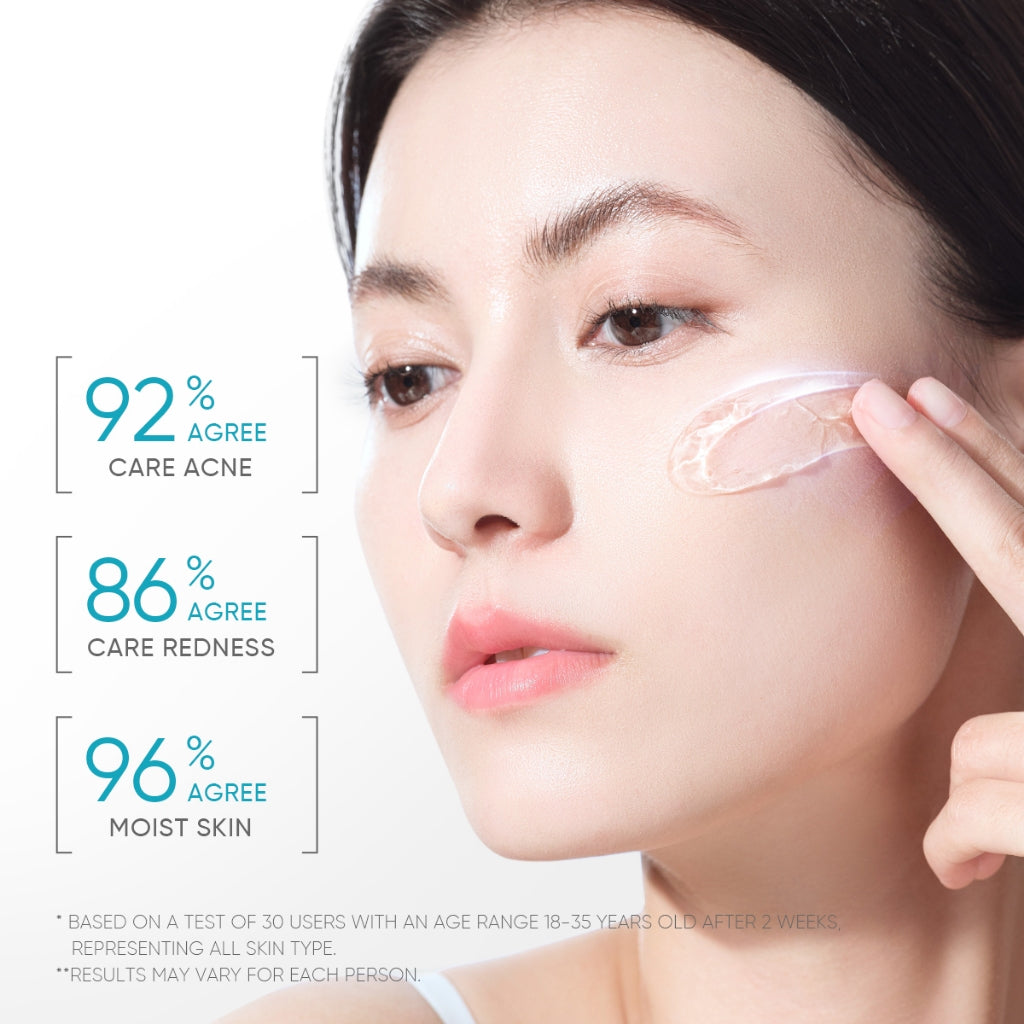 SKINTIFIC 5% Panthenol Acne Calming Water Facial Moisturizer Gel  45G