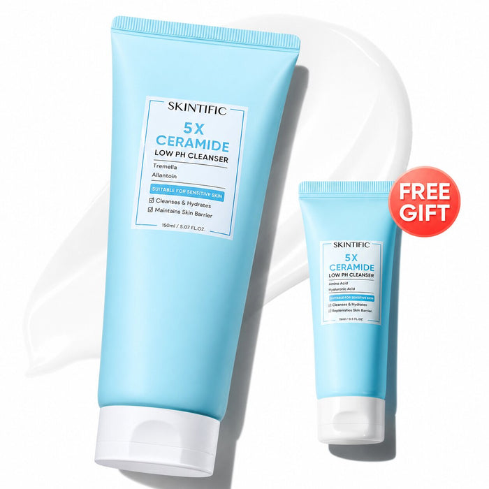5X Ceramide Low pH Cleanser Facial Wash