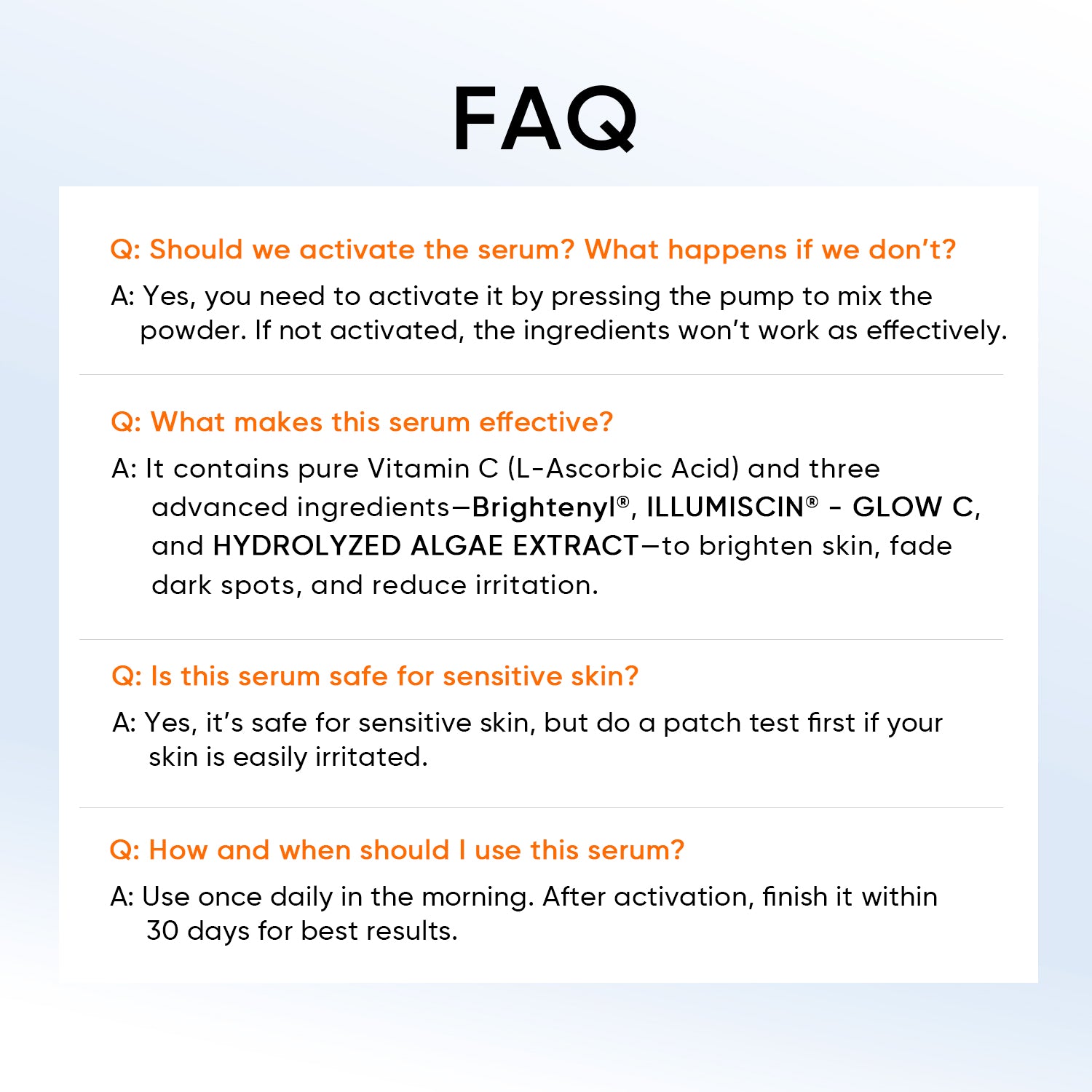 10% Fresh Vitamin C Brightening Serum