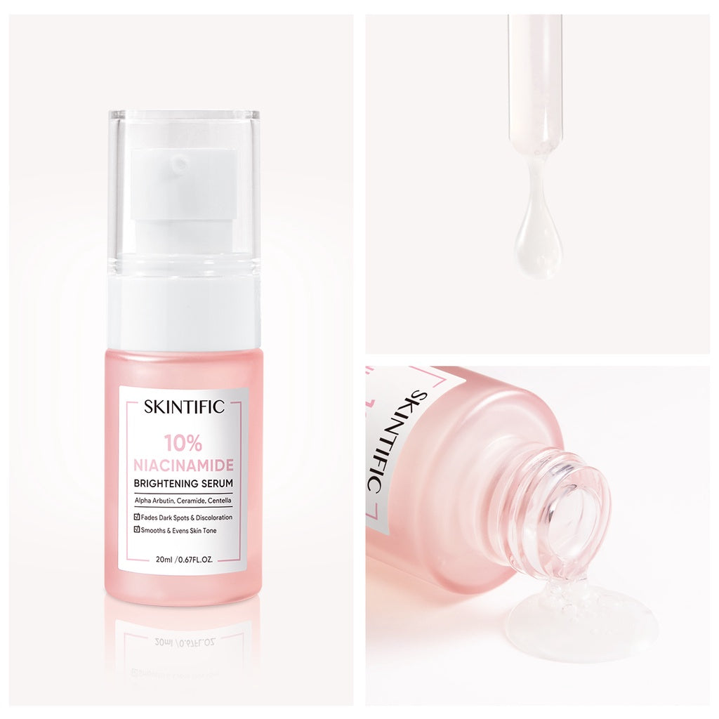 SKINTIFIC 10% Niacinamide Serum Pencerah 20ML