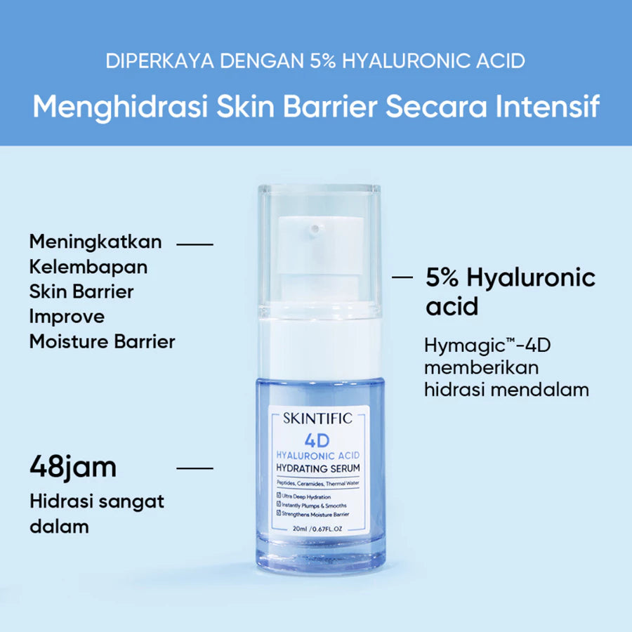 4D Hyaluronic Acid Hydrating Serum